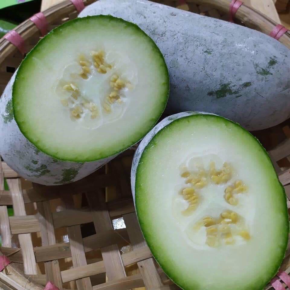 Bí xanh thơm với hương vị đặc trưng